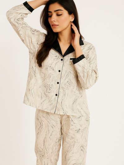 Imported Grip Fabric Nightwear - LNS 16